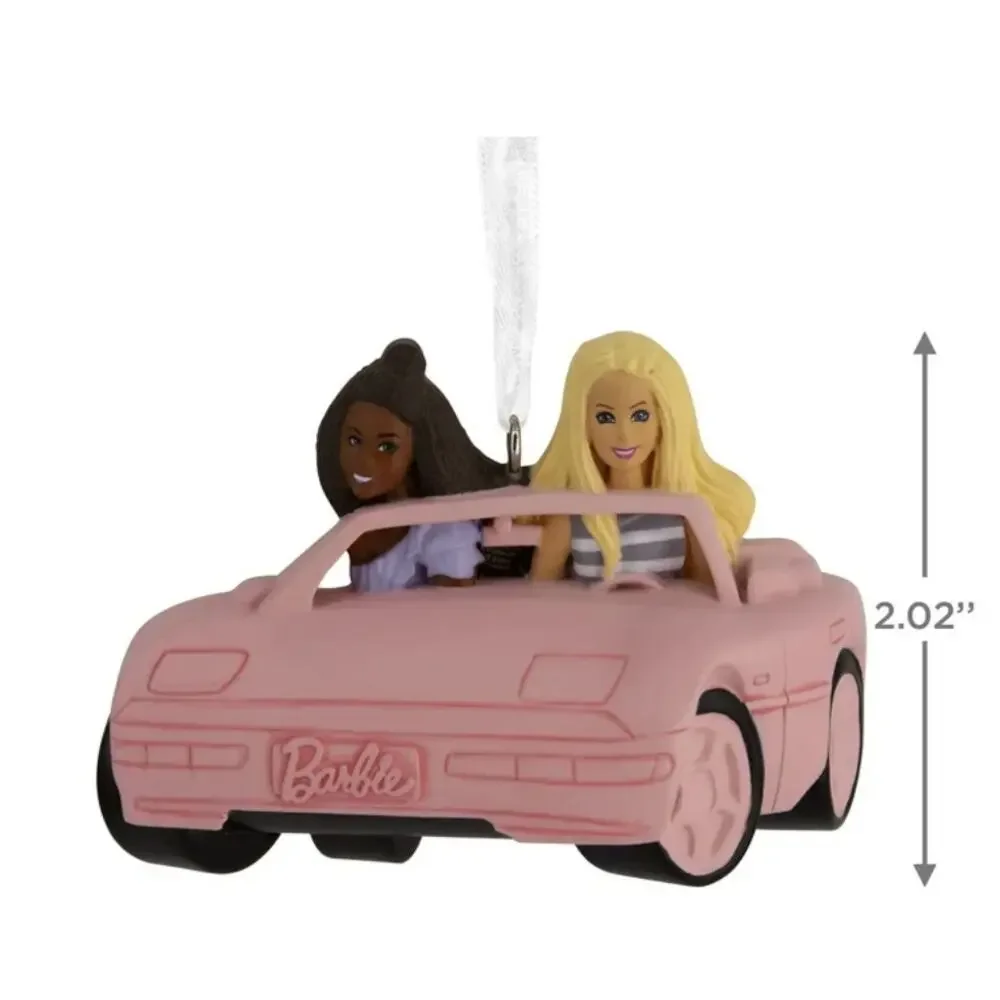 Hallmark Barbie in Car Ornament